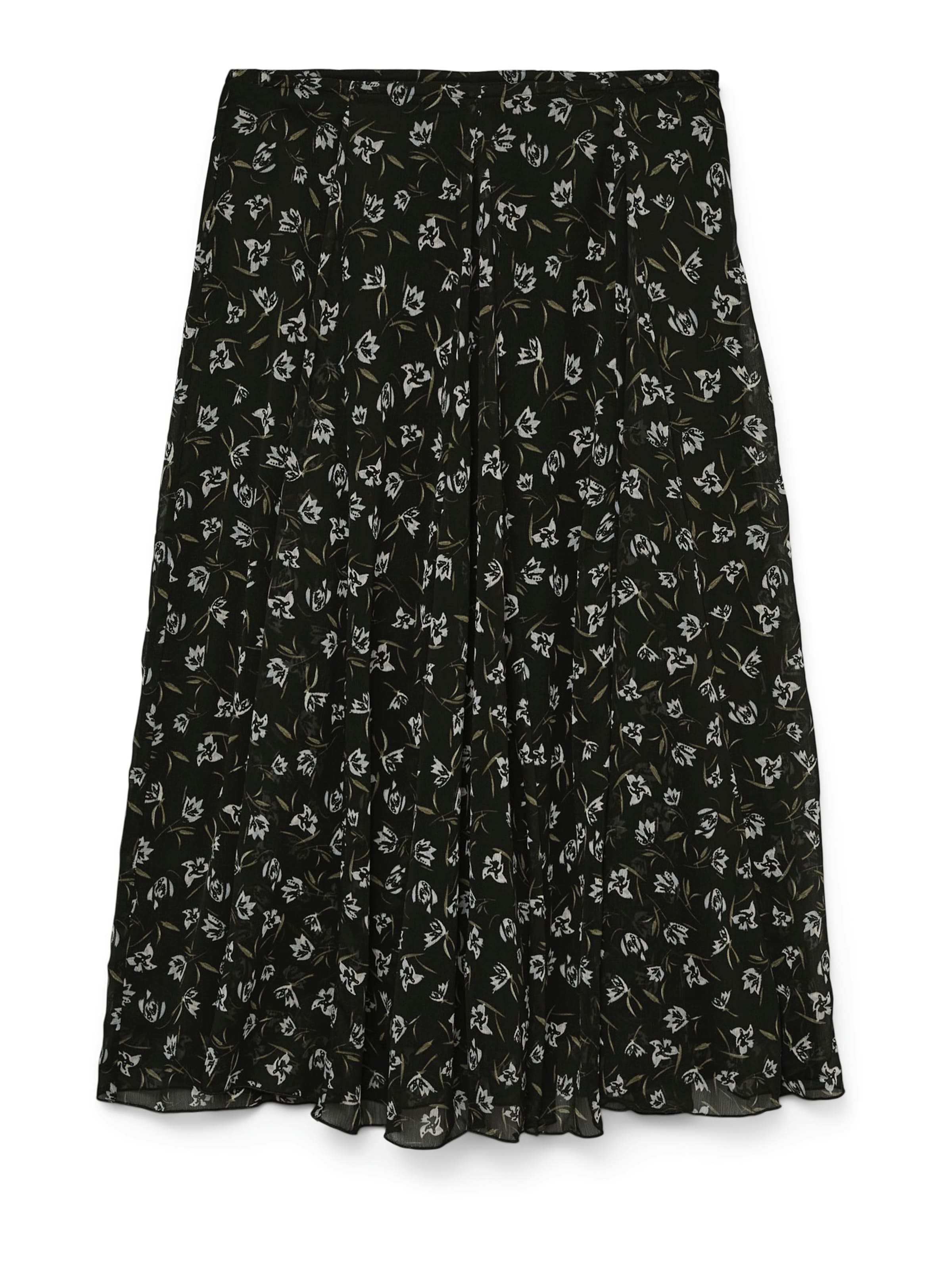 Fustă 'VMIHANNAH' de la VERO MODA pe negru: față