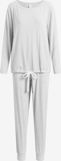 CCDK Copenhagen Pyjama 'Marie' in grau / weiß, Produktansicht