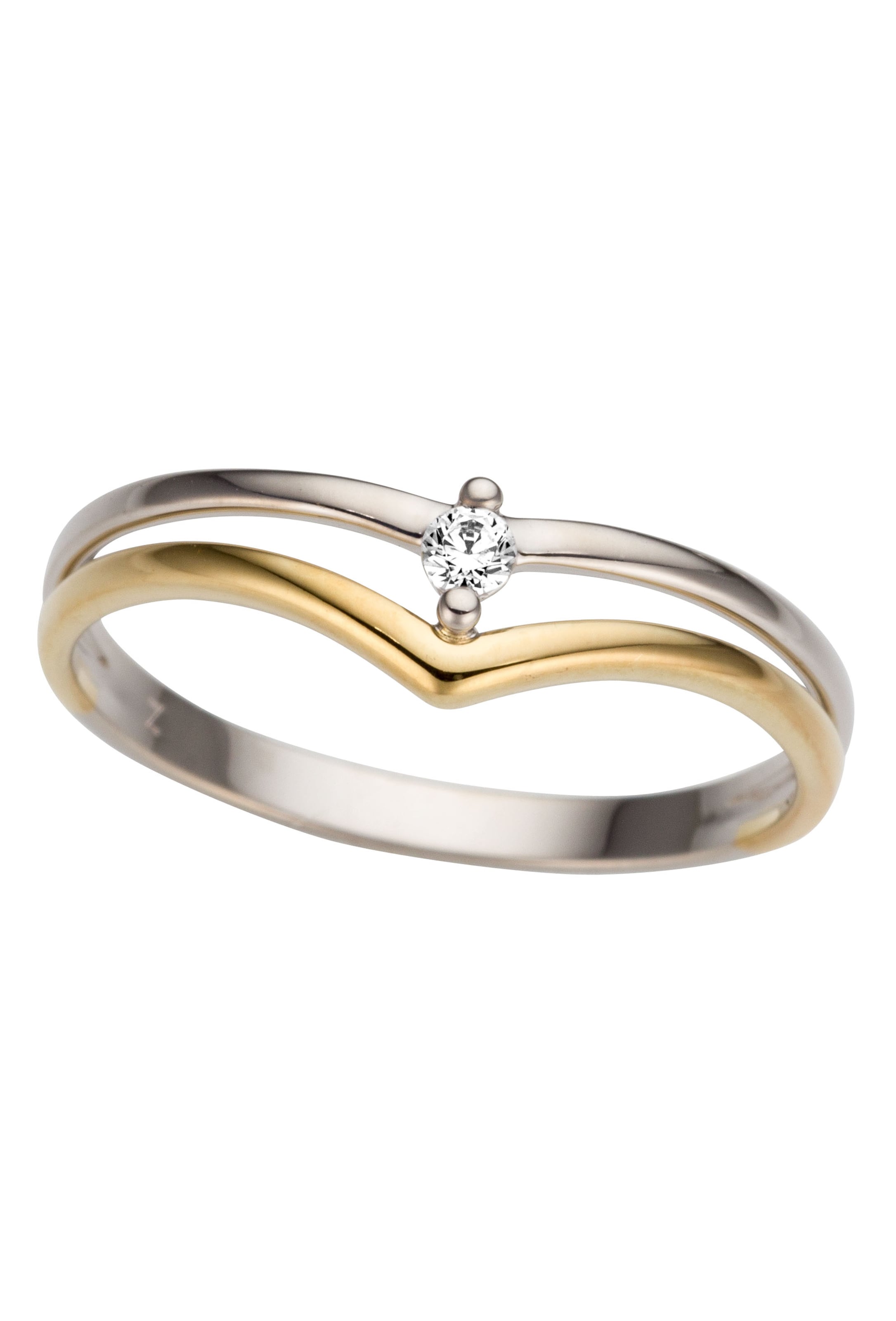 FIRETTI Goldring in Gold: Vorderseite