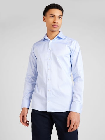 ETON Regular fit Button Up Shirt in Blue: front