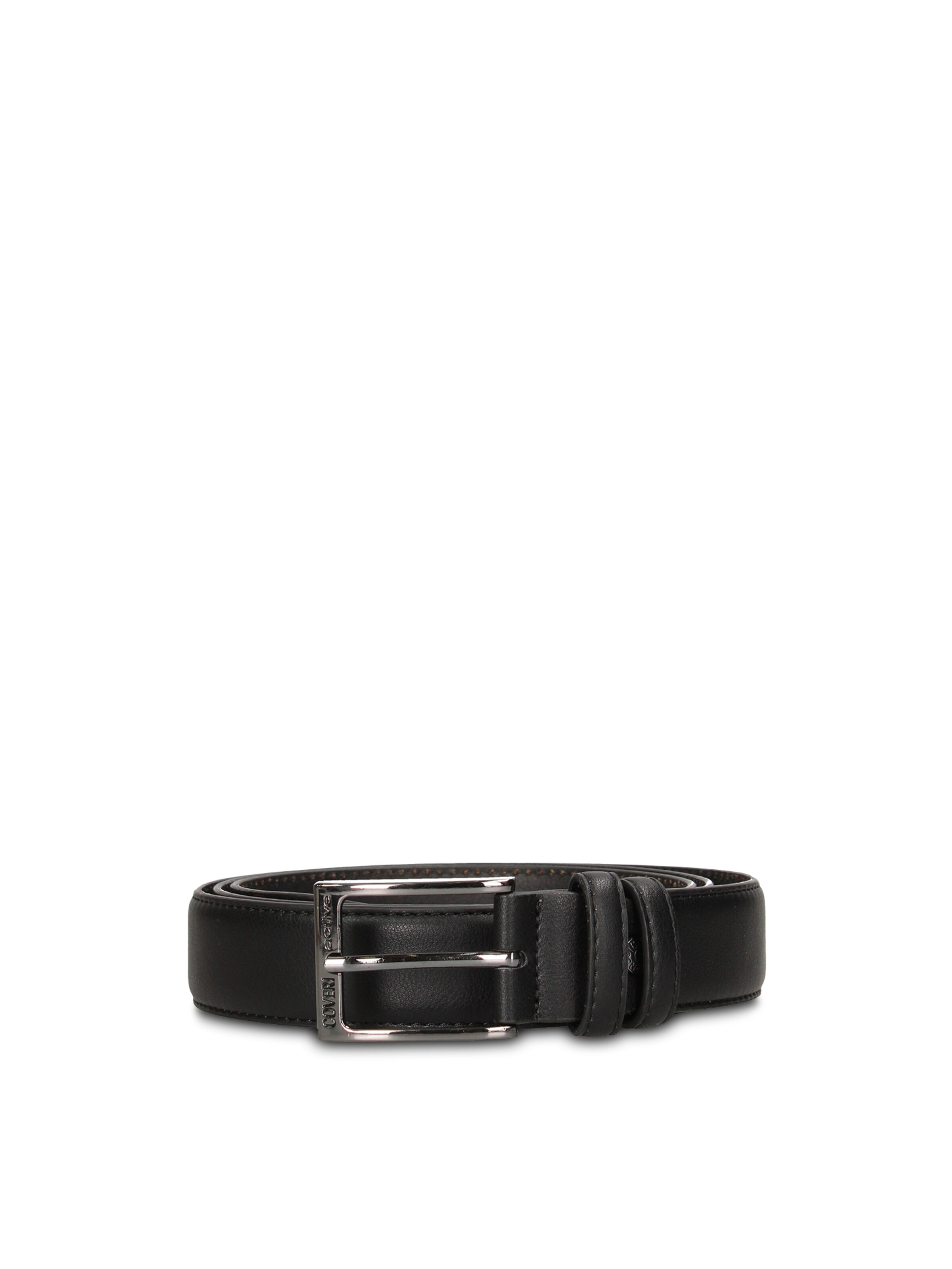 Cintura di Coveri Collection in nero: frontale