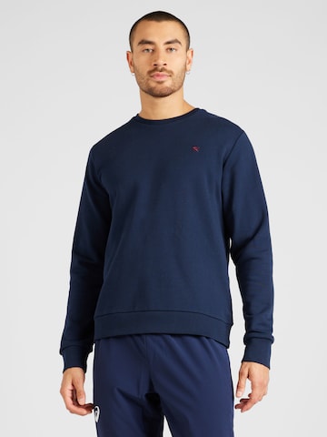 Sweat-shirt 'CLASSIC' Hackett London en bleu : devant