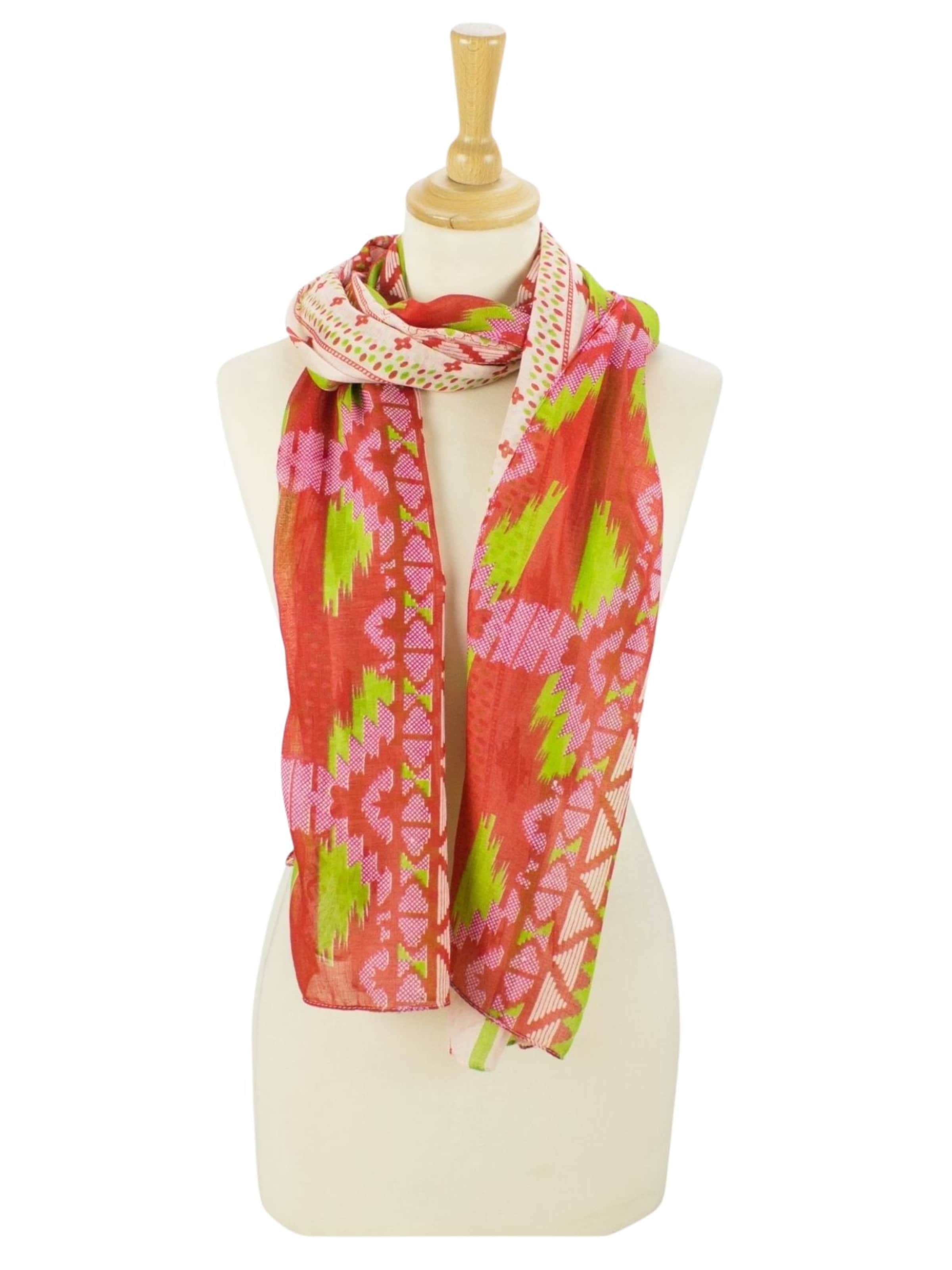 Sunsa Scarf 'Sunsa' in Red