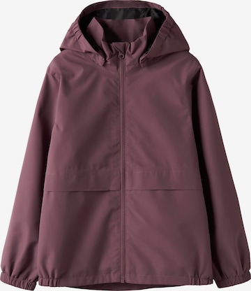 NAME IT - Chaqueta funcional 'NKNMizzle05' en lila: frente