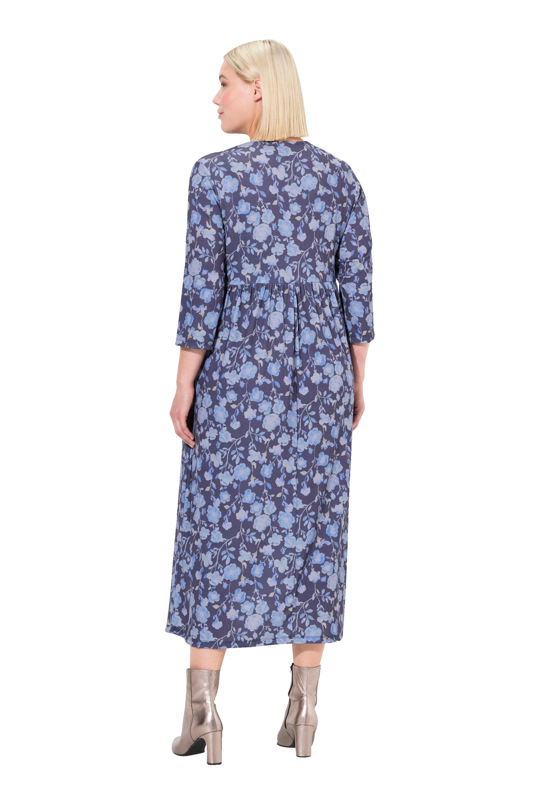 Ulla Popken Jurk in Blauw