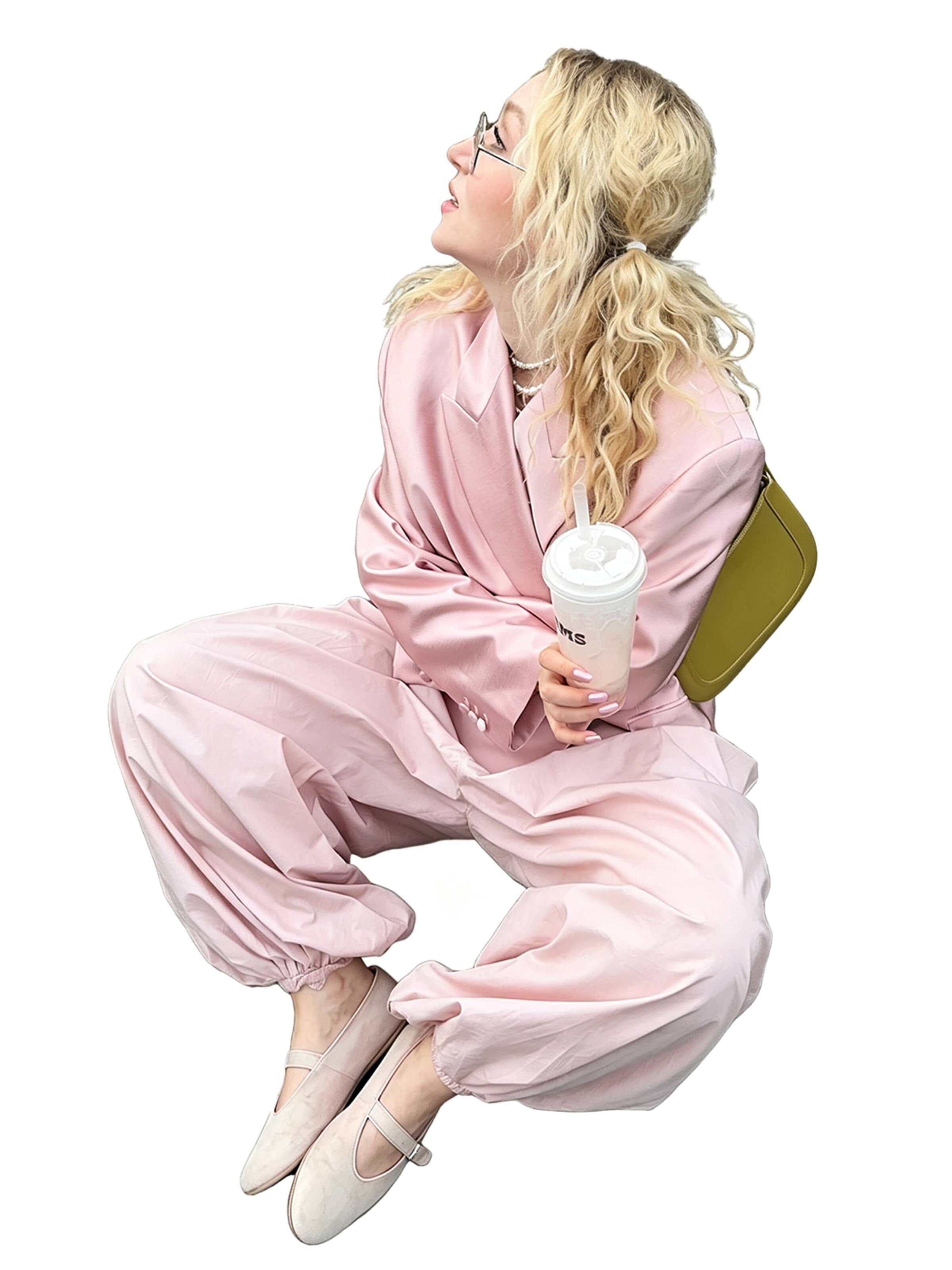 KoJooin Szeroka nogawka Spodnie 'Damen Baumwollweite Lässige Culotte Hose – Modische, lockere Laternenhose für entspannte Looks' w kolorze różowy
