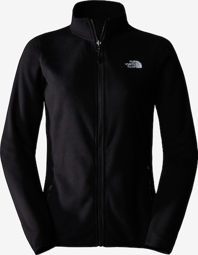 THE NORTH FACE Athletic fleece jacket '100 Glacier' in Black / White, Item view