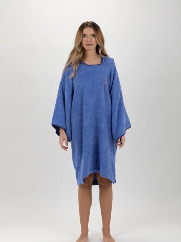 Pacifique Sud Sport-Bademantel 'Poncho Surf'‌‌‌‌ in Lila: Vorderseite