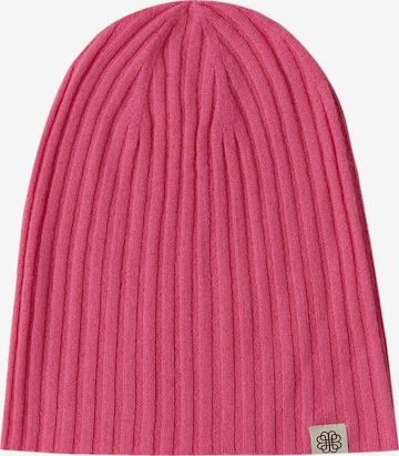 GOBI Cashmere Mössa 'Unisex Cashmere Rib Knit Hat' i röd: framsida