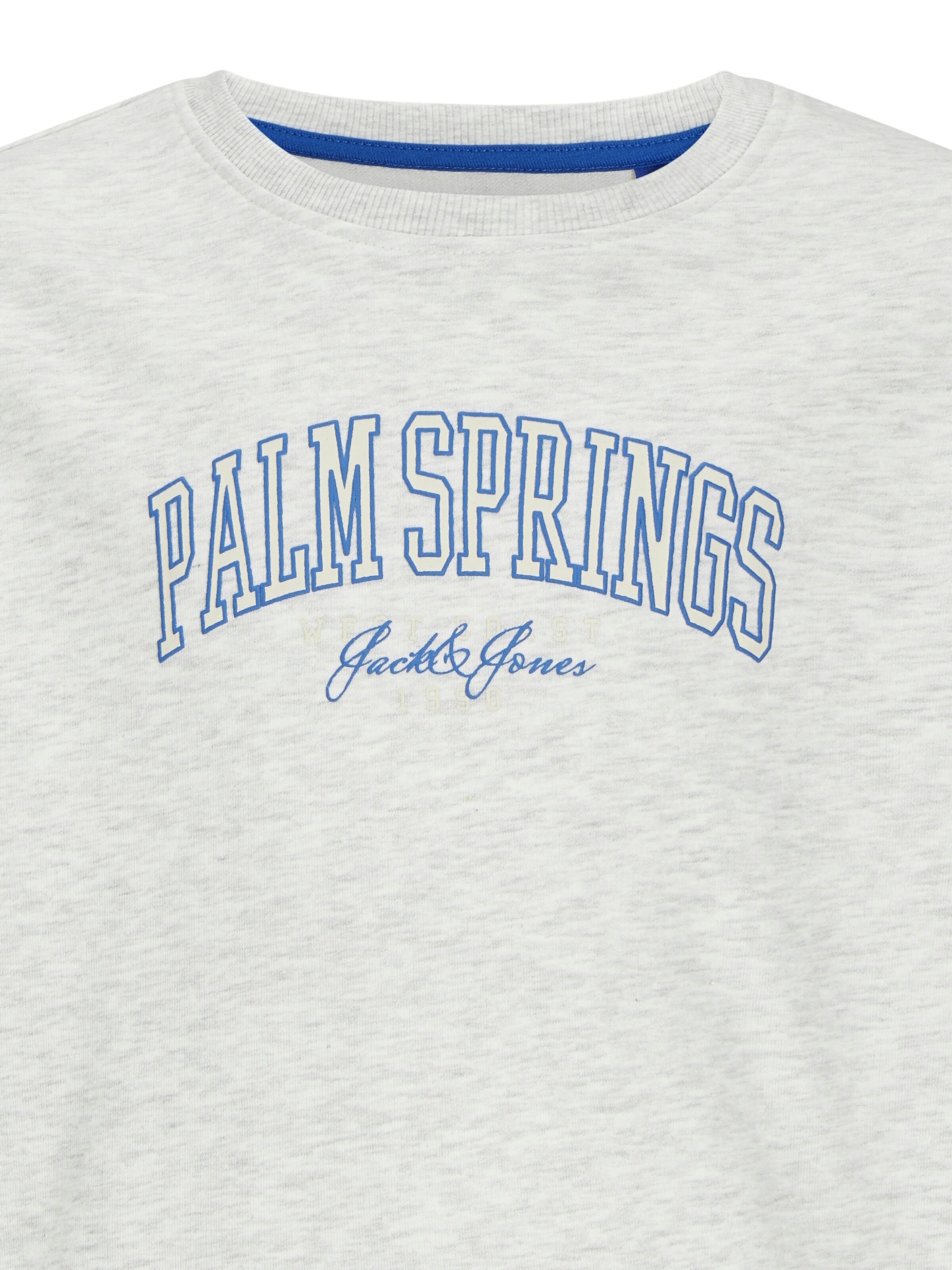 Sweat 'Detroit' Jack & Jones Junior en blanc