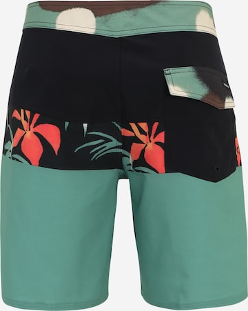 QUIKSILVER Kratke hlače za surfanje | zelena barva
