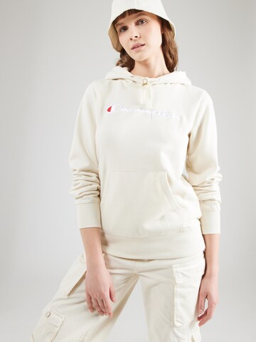 Champion Authentic Athletic Apparel Mikina – bílá: přední strana