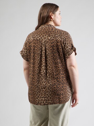 Vero Moda Curve Блузка 'VMBumpy' в Бежевый