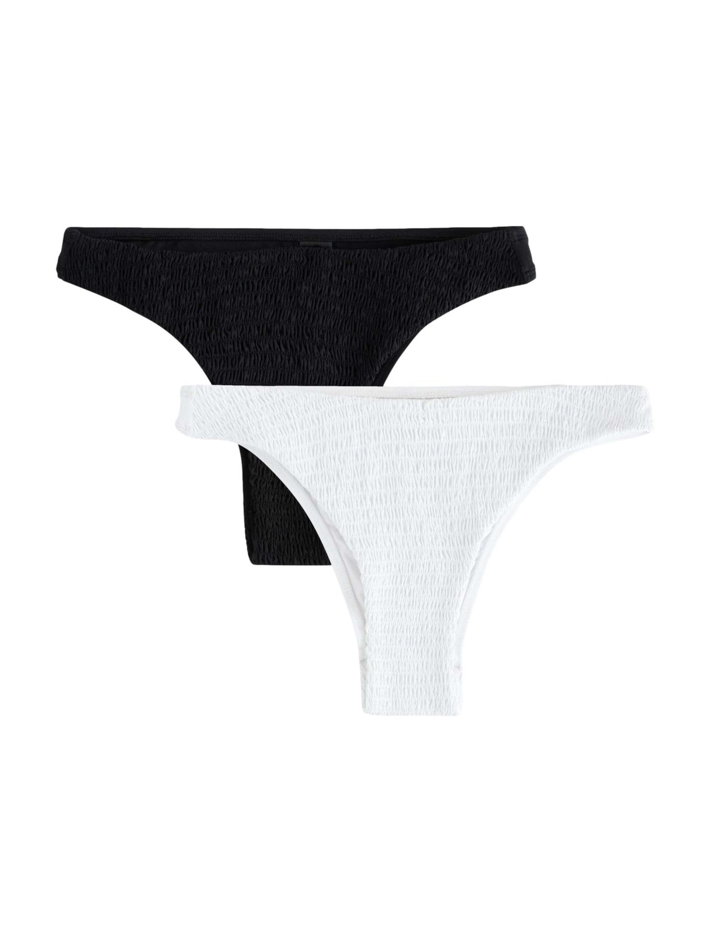 Next Низ бикини в Черный: спереди