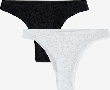 Next Bikinihousut värissä musta: etupuoli