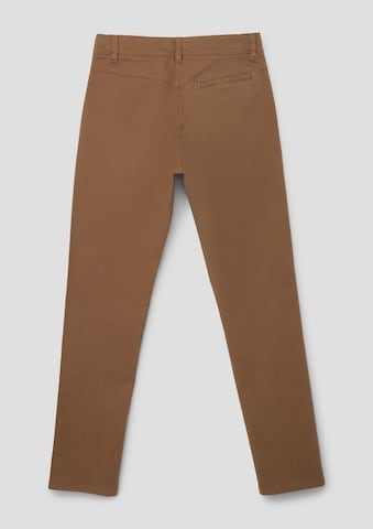 s.Oliver Skinny Broek in Bruin