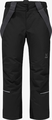Haglöfs Regular Outdoor Pants 'Niva' in Black: front