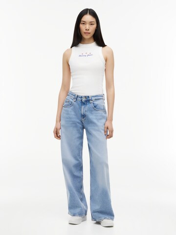 Tommy Jeans Топ в бяло