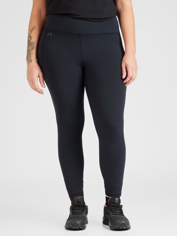 UNDER ARMOUR Skinny Sportbroek 'Motion Ankle' in Zwart: voorkant