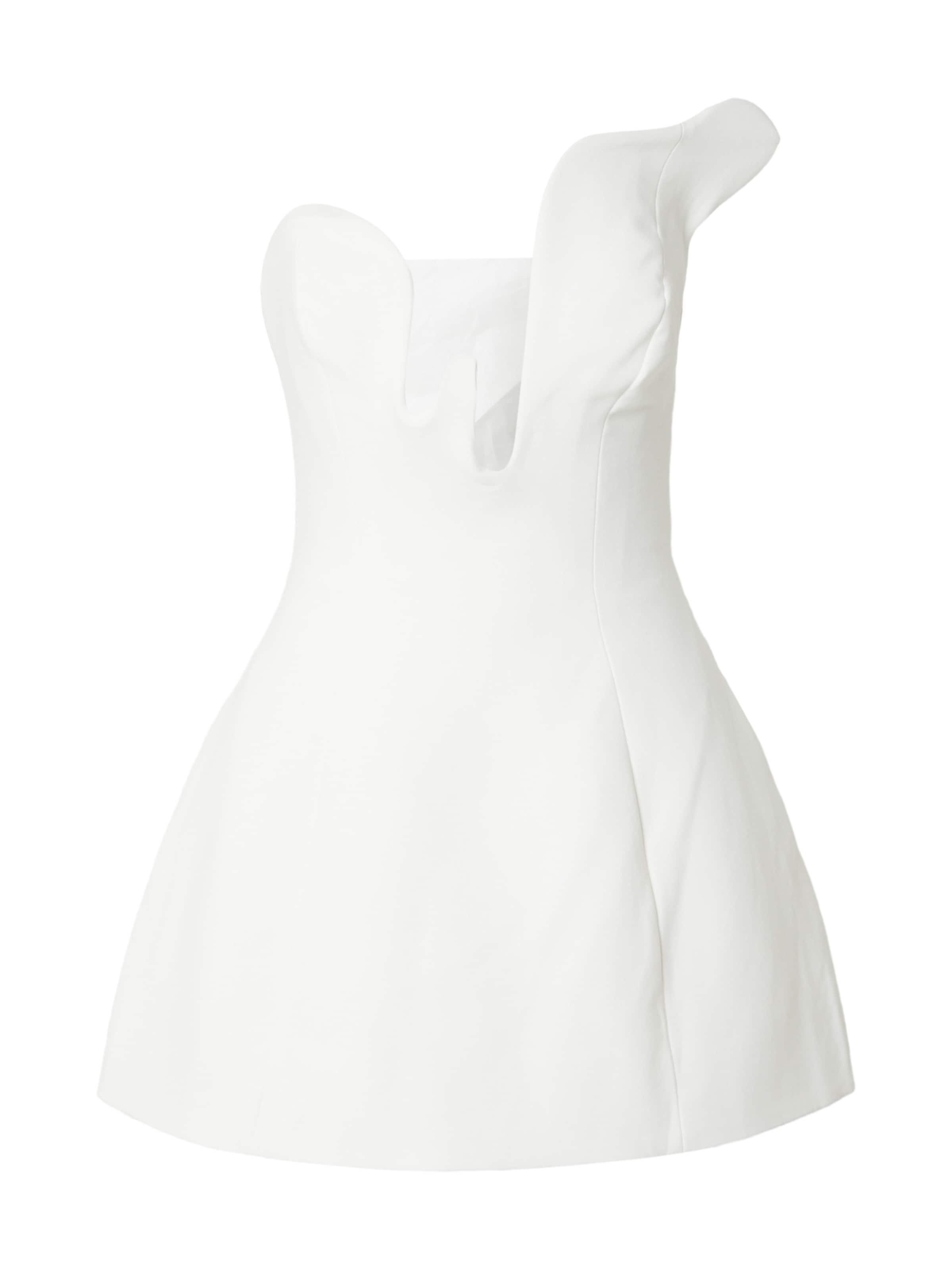 Rochie de cocktail 'ROSALYN' de la Bardot pe alb: față