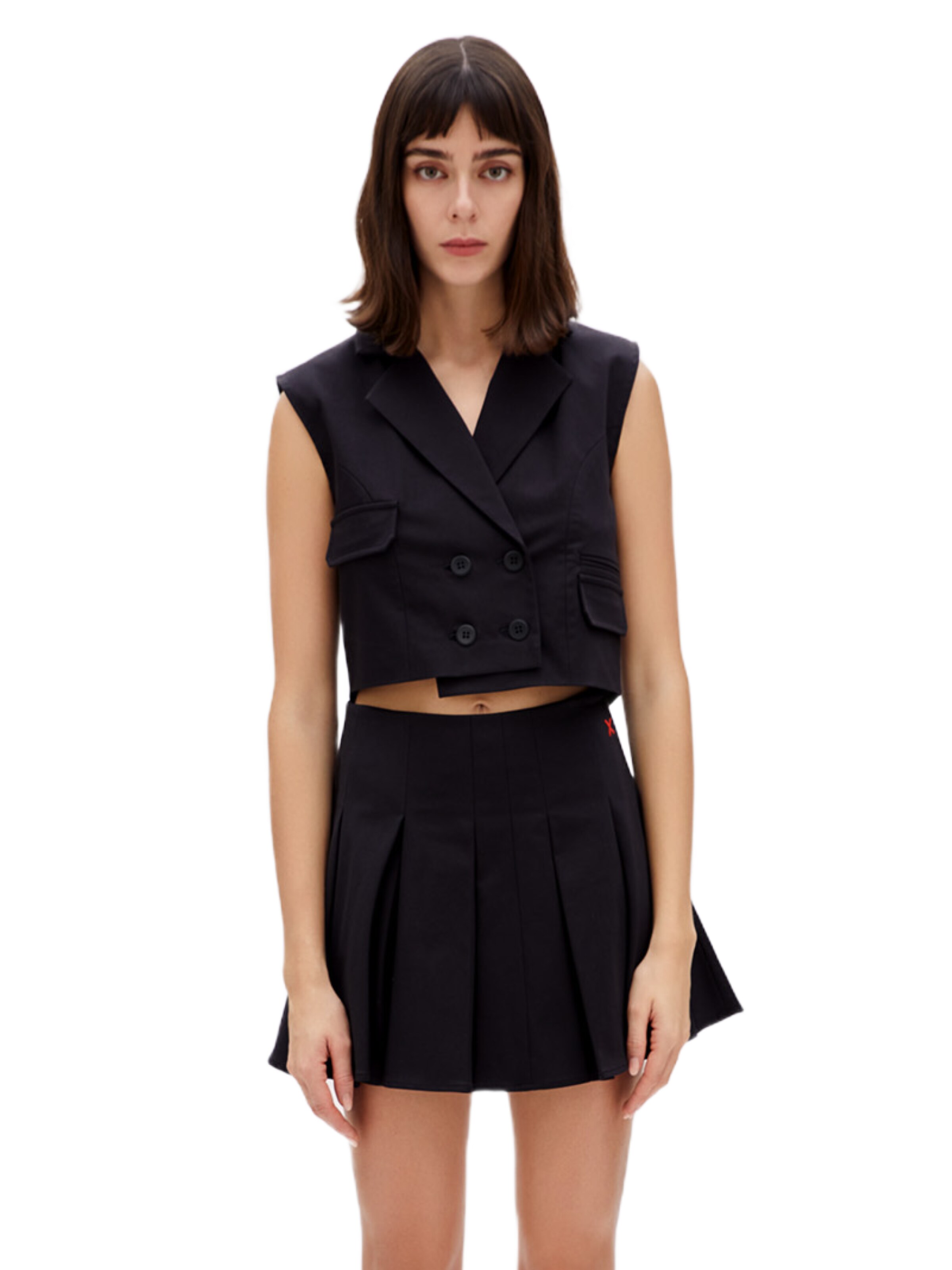 PCFG Skirt in Black: front