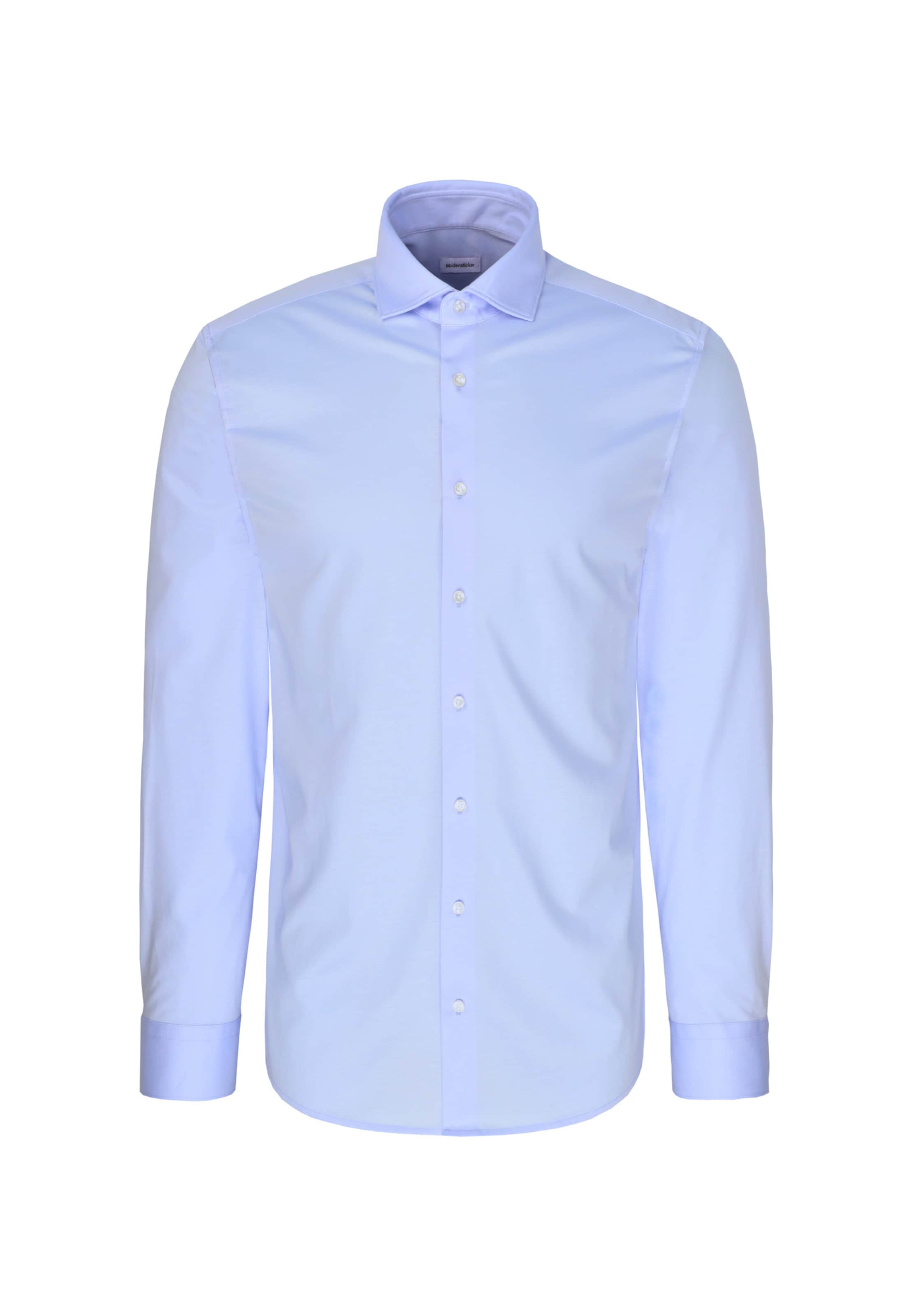 Chemise business SEIDENSTICKER en bleu : devant