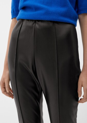 s.Oliver BLACK LABEL Skinny Leggings in Black