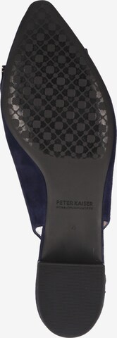 Décolleté sling di PETER KAISER in blu