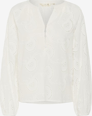 Cream Blouse 'CRDelia' in Wit: voorkant