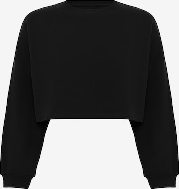 Jacey Quinn Sweatshirt in Black: front