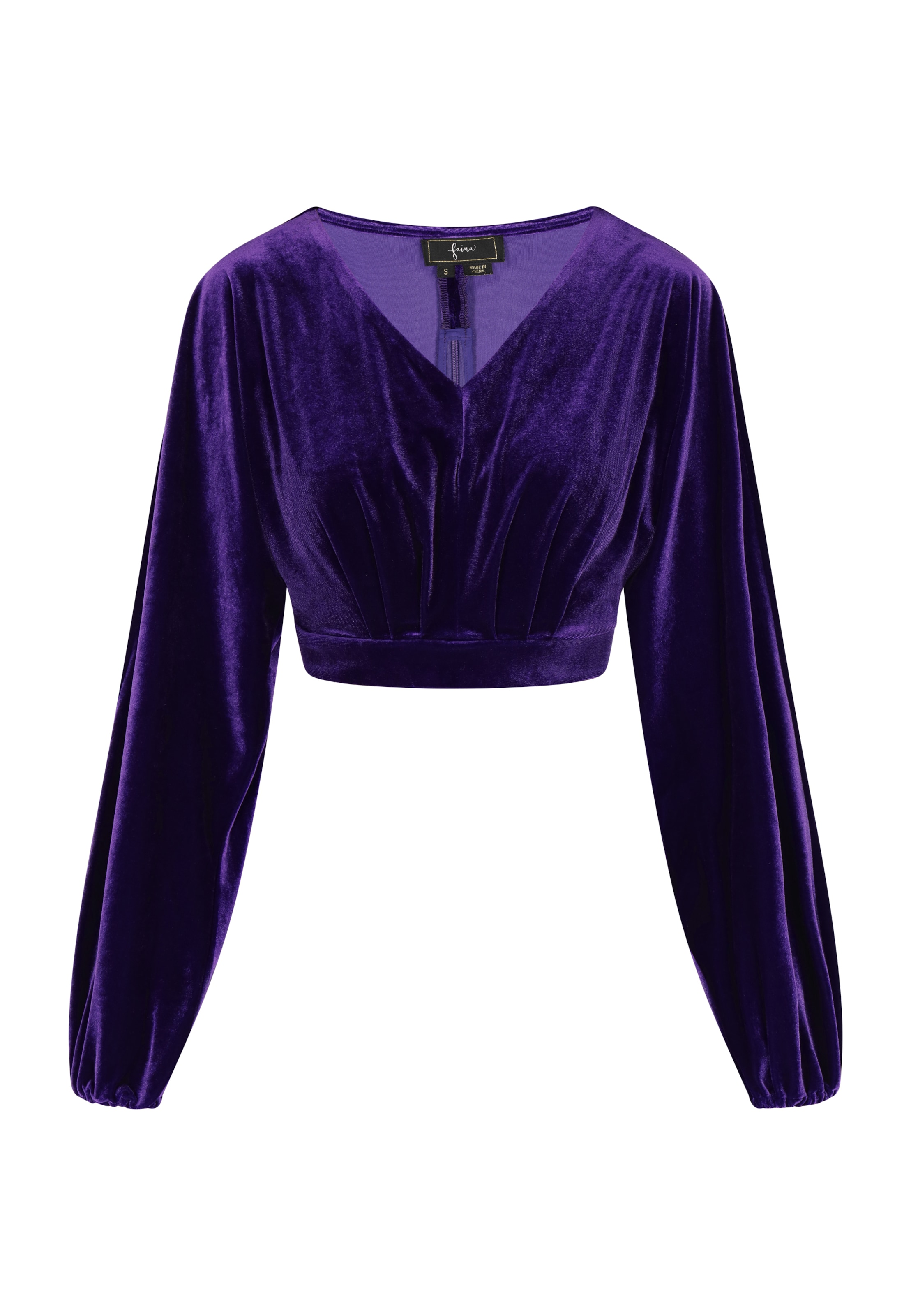 faina Blouse in Purple: front