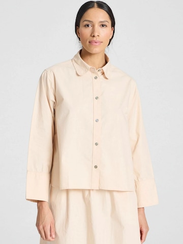 Gai+Lisva Blouse 'Flora' in Beige: front