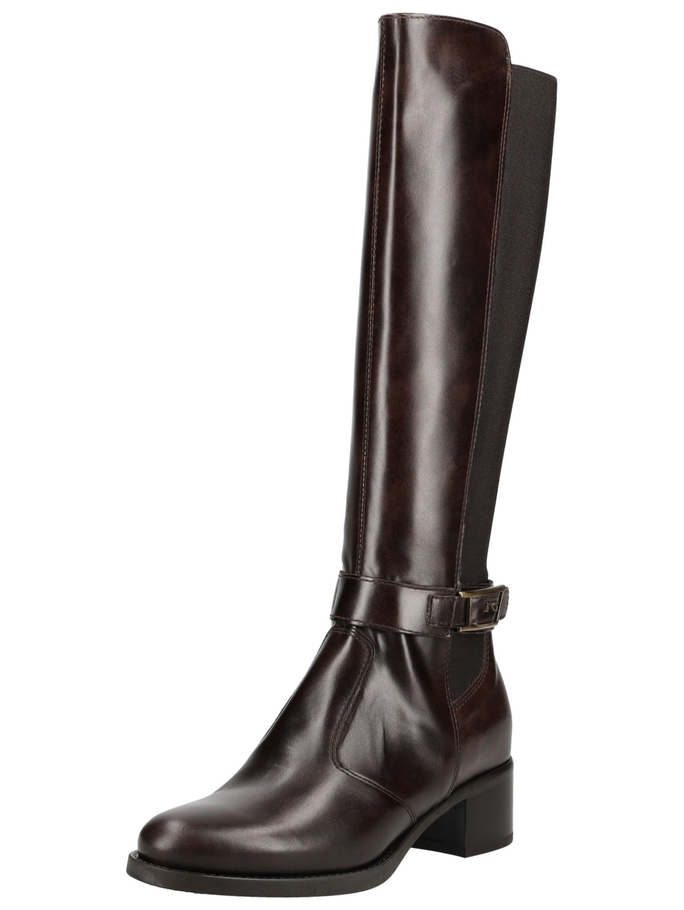Bottes 'Brescia' Nero Giardini en marron : devant