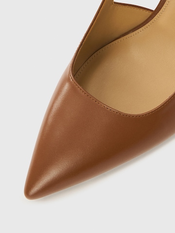 Décolleté sling 'DINA' di MICHAEL Michael Kors in marrone