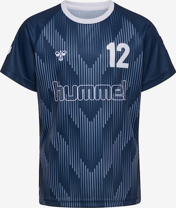 Hummel Performance Shirt in Blue: front