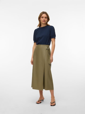 VERO MODA Nederdel 'VMPolly' i grøn