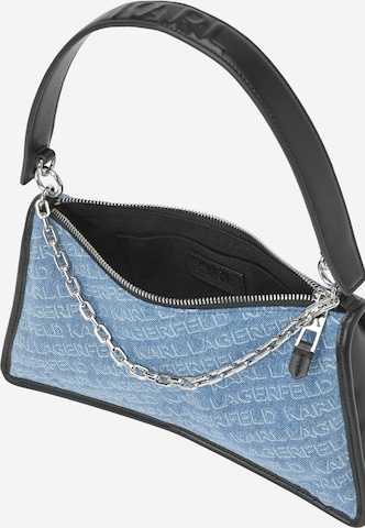 Karl Lagerfeld - Bolso de hombro en azul