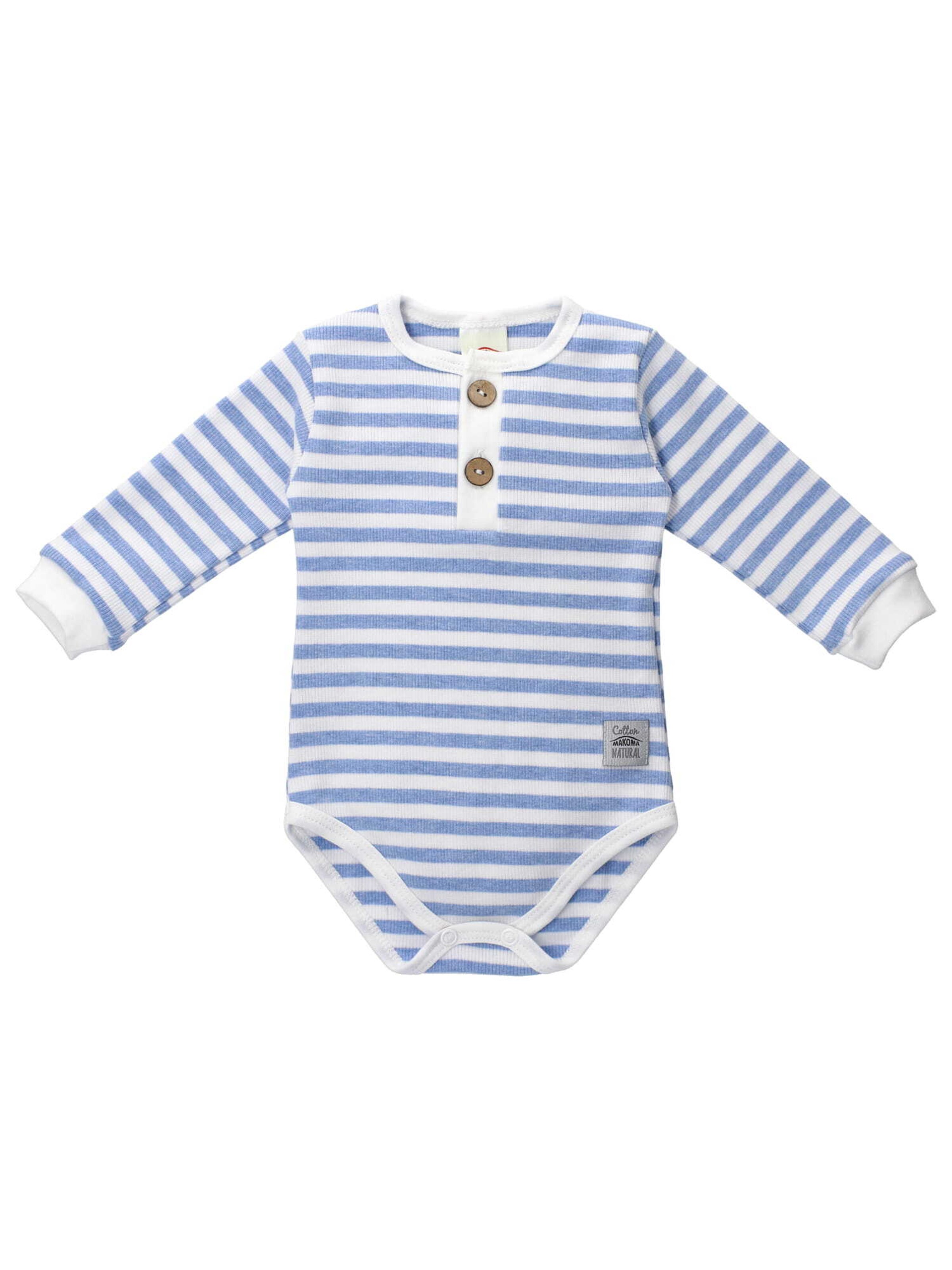 Makoma Romper/bodysuit in Blue: front