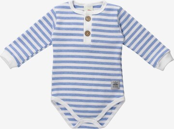 Makoma Romper/Bodysuit in Blue: front