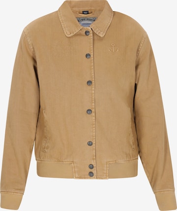 Veste mi-saison DreiMaster Vintage en beige : devant