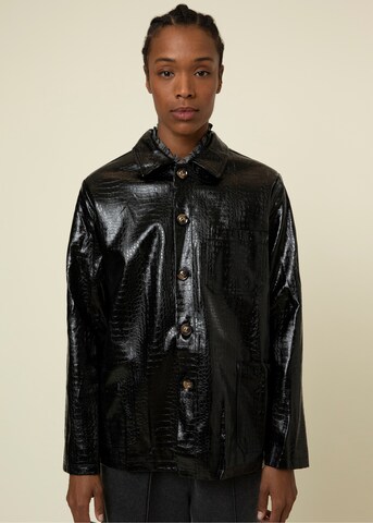 FRNCH PARIS Prehodna jakna 'Liloue' | črna barva: sprednja stran