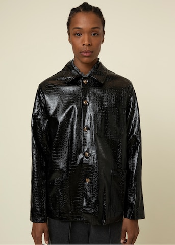 FRNCH PARISPrijelazna jakna 'Liloue' - crna boja: prednji dio