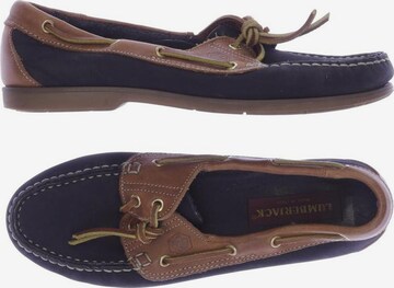 Lumberjack Flats & Loafers in 39 in Blue: front