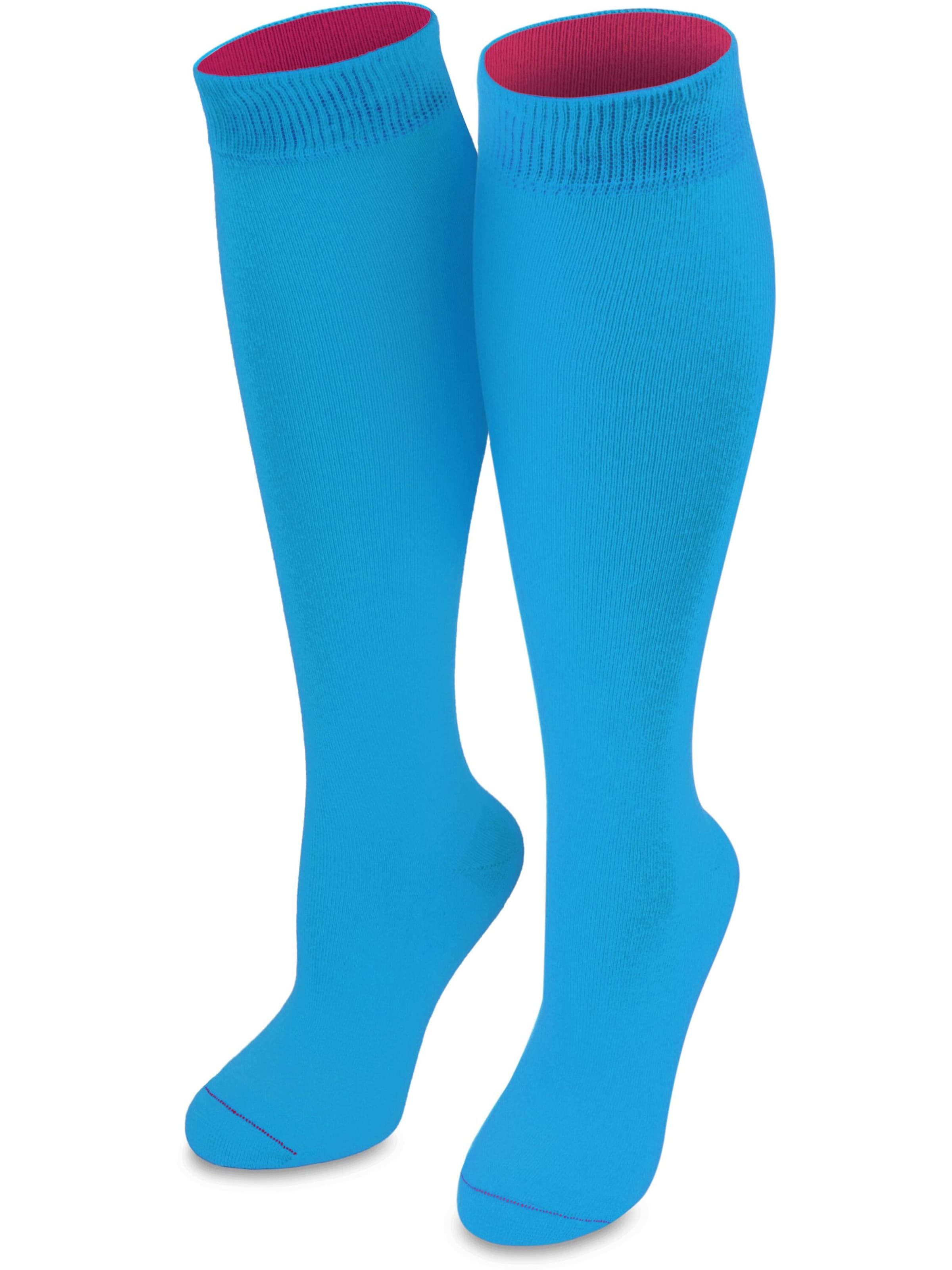 normani Kniestrümpfe in Blau: Vorderseite