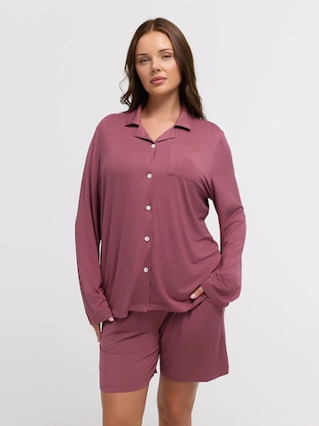 Pantalon de pyjama 'Pyjama Shorts' cfab en violet