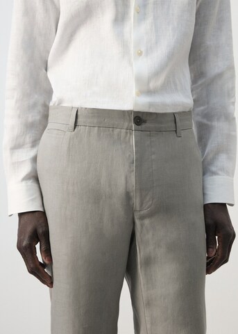 MANGO MAN Regular Hose 'Oyster' in Grau