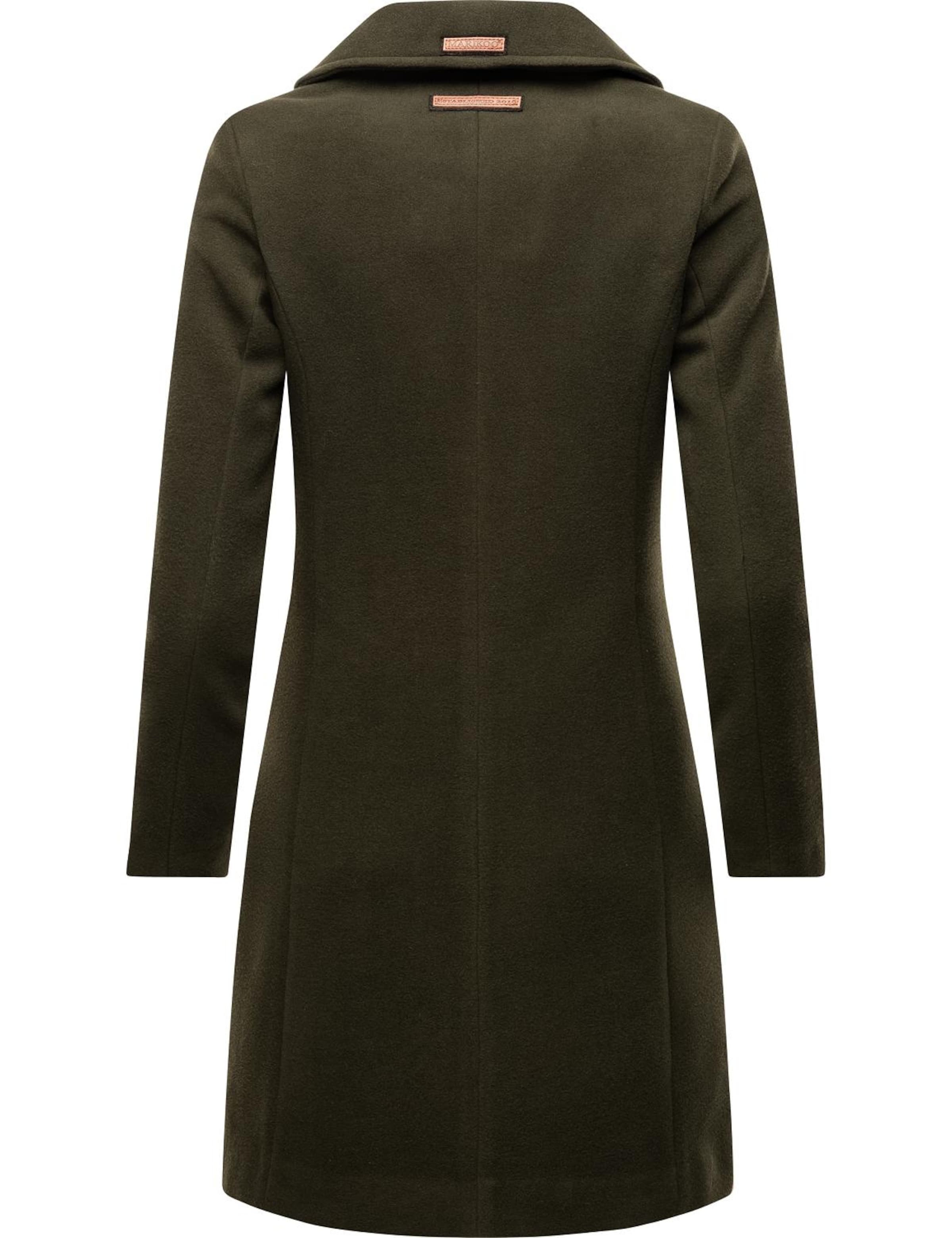 MARIKOO Ανοιξιάτικο και φθινοπωρινό παλτό 'Nanakoo' σε πράσινο
