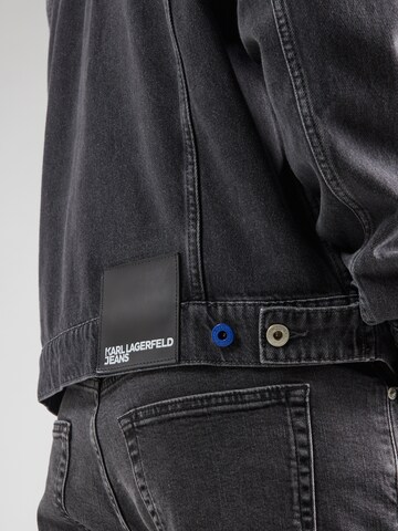 KARL LAGERFELD JEANS Демисезонная куртка в Серый