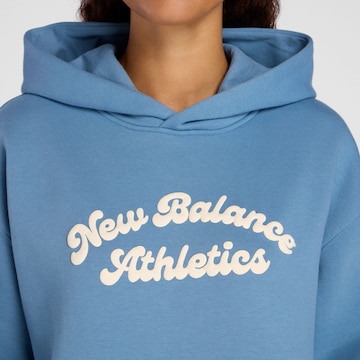 new balance Trui 'Linear Heritage' in Blauw