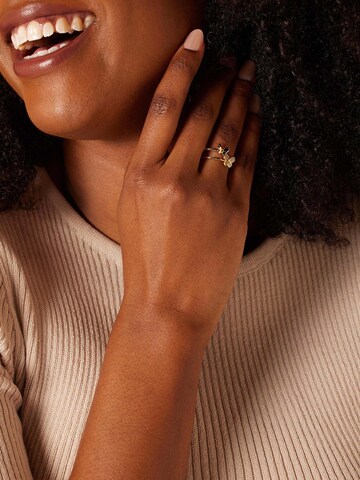 Bague Lucardi en or : devant